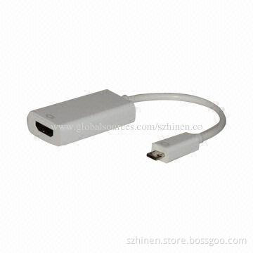 Low Stand-by Current MHL to HDMI Adapter with 8-bit 1,080P, 60Hz, Supports On-chip EDID RAM